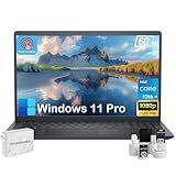 Dell Inspiron 15 3530 Touchscreen Laptop Computer for Business & Student, 64GB RAM, 2TB SSD, Win 11 Pro, Intel 10-Core i5-1334U, 15.6" WVA LED FHD Anti-Glare Display, AI Copilot, Wi-Fi6, w/Accessories