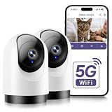 YOTON 2K Indoor Camera, 5G/2.4G WiFi Cameras for Home Security/Pet Cam/Baby
