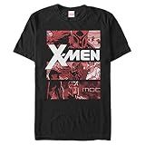 Marvel Classic Magento Panel Tall Men's Tops Short Sleeve Tee Shirt Black