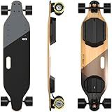 MEEPO Campus/V3 Max/V5/ENVY Electric Skateboard with Remote, Top Speed Up to 29 Mph, 4 Speed Smooth Braking, Easy Carry Handle Design, Suitable for Adults & Teens Beginners
