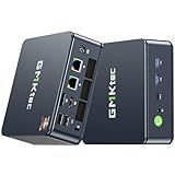 GMKtec M5 Plus Gaming Mini PC Ryzen 7 5825U (Upgraded 5700U), 32GB RAM 1TB SSD Dual NIC LAN 2.5GbE Desktop Computers, Triple 4K Display, WiFi 6E, USB3.2, USB-C, BT 5.2, DP, HDMI 2.0