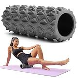CINDALOG Foam Roller - Medium Density Deep Tissue Massager for Muscle Massage Pilates Yoga,Fitness Exercise for Whole Body Myofascial Trigger Point Release