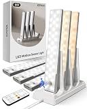 EZVALO Under Cabinet Lighting with Charging Station, Motion Sensor Lights