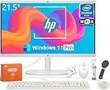 HP All in One Desktop Computer for Home, Intel Celeron J4025, 21.5 inch FHD Anti-Glare, WiFi 6, 32 GB DDR4, 1 TB SSD, 1TB USB Flash Drive, Home PC, Wired KB & Mouse, Windows 11 Pro, W/Accessories