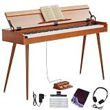KUMENG Digital Piano 88 Key Weighted Keyboard Full-Size Desk Electric Piano
