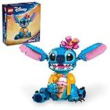 LEGO Disney Stitch Toy Building Kit, Disney Toy for 9 Year Old Kids, Buildable Figure with Ice Cream Cone, Fun Gift for Girls, Boys and Lovers of The Hit Movie Lilo and Stitch, 43249