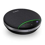 Yealink SP92 USB Speakerphone Bluetooth Conference Speakers and Microphone Teams Certified Full-Duplex Noise Reduction 360 Audio Pickup for Small Meeting Room (No Dongle)
