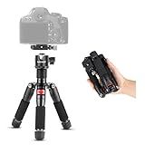 NEEWER Portable Travel Mini Tabletop Tripod, Aluminum Alloy 20''/ 50cm Desktop Desk Tripod with 360 Degree Ball Head, 1/4" Quick Shoe Plate for DSLR Camera Video Camcorder, Max Load 11 lb/5 kg