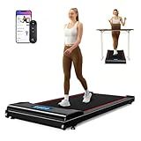 NeoSilent Walking Pad Under Desk Treadmill for Home with BLDC Core and Extra-Large Belt, App and Remote Control,Compact and Portable