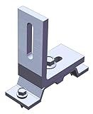 MageFoot with L Bracket and Screws for Solar Mounting Racking Installation on Composite Shingle Roofs