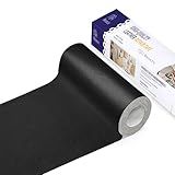 Besezx Leather Repair Patch Tape Kit,Vinyl Repair Kit,Self Adhesive Leather Repair for Furniture, Couch, Sofa, Car Seats,Office Chair.3.1inx60in-Black