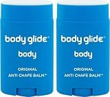 Body Glide Original Anti Chafe Balm | Anti Chafing Stick | Prevent Arm, Chest, Butt, Thigh, Ball Chafing & Irritation | Trusted Skin Protection Since 1996 |1.5oz-2pk