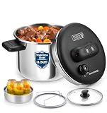 KOCH SYSTEME CS 18/10 Stainless Steel Pressure Cooker 8.5QT