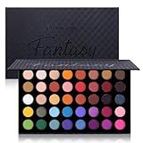 UCANBE Highly Pigmented Eye Makeup Palette, Matte Shimmer Metallic Eyeshadow Pallet Long Lasting Blendable Natural Colors Make Up Eye Shadows Cosmetics Gift Kit