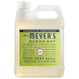 Mrs. Meyer's Clean Day, Hand Soap Refill, Lemon Verbena Scent, 33 Fl Oz