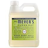 MRS. MEYER'S CLEAN DAY Hand Soap Refill, Lemon Verbena Scent, 33 Fl Oz Bottle