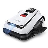 ECOVACS Goat A2000 LiDAR PRO Robotic Lawn Mower for Up to 1/2 Acre, Wire-Free with Dual-LiDAR Auto Mapping, Built-in TruEdge Edge Trimmer, AIVI 3D Obstacle Avoidance, Smart App Control