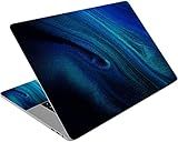 AORTDES Laptop Skin Sticker Decal 15-15.6 Inches, Universal Reusable Vinyl Sticker for 12.1 13 13.3 14 15.4 Inches Netbook/Notebook PC, Waterproof & Scratch-Resistant (Blue Quicksand)