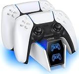 OIVO PS5 Controller Charging Station, 2H Fast Charger for DualSense & Edge