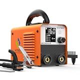 HITBOX Stick Welder 110V Digital Display 200A Duty Cycle 60% ARC Lift TIG Welding Machine LCD Display IGBT Inverter Portable MMA Welder with Hot Start, Arc Force, VRD and Anti Stick