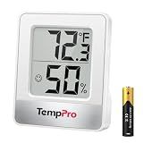 TempPro TP49 Digital Hygrometer Indoor Thermometer