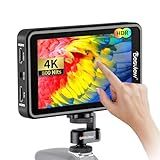Desview R5II 5.5-inch Camera Field Monitor 4K HDMI, 800nit HDR, Support LUT/False Color - for Sony/Canon DSLR, Film Making, Video Production