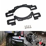 4'' Fog Light Modified Brackets Front Bumper Mounting Replacement for Wrangler JK 2013-2018 Rubicon X Hard Rock Bumper