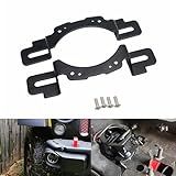 4'' Fog Light Modified Brackets Front Bumper Mounting Replacement for Wrangler JK 2013-2018 Rubicon X Hard Rock Bumper