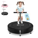 BCAN SP1 36'' Kids Toddler Trampoline Indoor, Foam Handle | FED Fitness