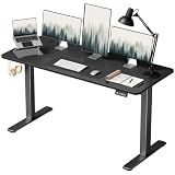 Furmax 55 Inches Electric Height Adjustable Standing Desk Home Office Desk