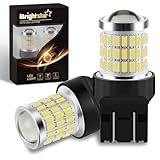 iBrightstar 7443 LED Bulb White, 7440 LED Reverse Light Bulbs Super Bright for Backup Lights Tail Lights Parking Lights, 2 Pack