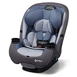Safety 1st Grow and Go All-in-One Slim Convertible Car Seat, Rear Facing, 5-40 lbs, Forward Facing (30–65 lbs), High Back Booster Seat 40-100 pounds, Alaskan Blue