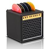 PartyHop Mini Guitar Pick Holder 3D Printed Guitar Amp Picks Display Case for Guitar, Bass, Ukulele, Stylish Guitar Theme Gifts for Music Enthusiasts& Musicians& Guitar Players& Guitarists