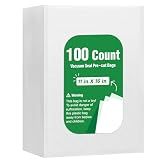 Syntus 100 PCS Vacuum Sealer Bags, Gallon Size 11" x 16" Precut Seal Bags