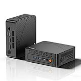 origimagic C3 Mini PC Intel Core i3 5005U 8GB RAM 512GB SSD, 15W Low Power Mini Desktop Business Office Computer, 2.5" SATA HDD Storage Expandable, Dual HDMI 2.5K Display, Home Office Business PC