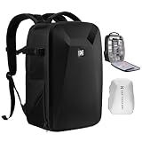 K&F CONCEPT Camera Backpack,Hardshell Photography DSLR Camera Bag