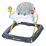 Smart Steps Trend Activity Walker with Removeable Toy Bar, Multi-Directional Front Wheels, Tray, Adjustable Height and Flat Fold Frame for Storage, Ages 6 Months +, Zoo-ometry Grey