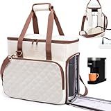 BAGSPRITE Coffee Maker Travel Bag For Keurig K-Slim, Keurig Coffee Maker, Single Serve Coffee Brewer Carrying Case
