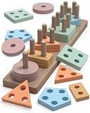kecristv Montessori Toys for 1 2 Year Old Girl and Boy Birthday Gifts