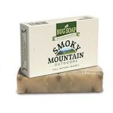 CoreTex Smoky Mountain DEET Free Bug Repellent Soap - 3oz USA-Made Anti-Mosquito Soap Bar with Citronella Java Oil - Plant Based, Natural Bug Repellent Providing Defense Against Biting Insects