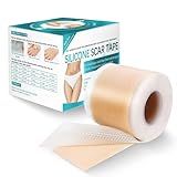 Silicone Scar Sheets, Silicone Scar Tape(1.6” x 120” Roll-3M), Scar Removal Away Strips for Surgical Scars, Keloid, C-Section, Burn et