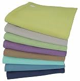 Kakaos Deluxe Cotton Yoga Blanket Without Tassels (Blue)