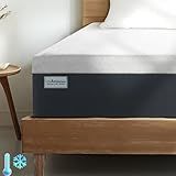 Life Balance Queen Size Mattress, 10 Inch Cooling-Gel Memory Foam Mattress Made in USA, CertiPUR-US Certified Mattresses in a Box, Medium Firm, Pressure Relief, Motion Isolation, CY-10-Q-V