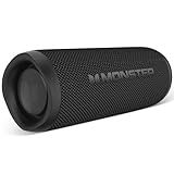 Monster Bluetooth Speaker, Wireless Portable Outdoor Bluetooth Speakers, 60W True Wireless Stereo IPX8 Waterproof, Dual PairingBluetooth 5.4 Built-in Mic, Outdoor Speaker