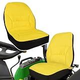 LP95233 Waterproof Seat Cover Cushioned with Oxford 300D Fabric Compatible with John Deere Compact Utility Tractor Seat Cover Back Up to 18" High Compatible with 3E/3RSeries, 4M Series,1023E Tractor