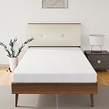 Bamboobreeze 5inch Twin Mattress, Gel Memory Foam with No Odor, Medium-Firm, Bed in a Box, Fiberglass Free, Cooling Sleep, Pressure Relief, CertiPUR-US