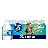 Pure Life Purified Water Bottles, 24 Pack - Still Bottled Water Enhanced with Minerals for a Crisp Taste, Plastic Bottles - 8 Fl Oz