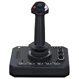 Honeycomb Foxtrot Aviation Stick - flight stick for flight simulation, premium gimbal mechanism, 16bit Hall Effect Sensors, ambidextrous design, compatible with MSFS 2024/2020 for PC & Mac [video game] [video game]