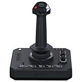 Honeycomb Foxtrot Aviation Stick - flight stick for flight simulation, premium gimbal mechanism, 16bit Hall Effect Sensors, ambidextrous design, compatible with MSFS 2024/2020 for PC & Mac [video game] [video game]