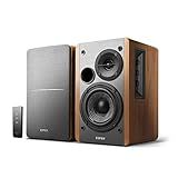 Edifier R1280T Powered Bookshelf Speakers - 2.0 Active Near Field Studio Monitor Speaker - Wooden Enclosure - 42 Watts RMS Power